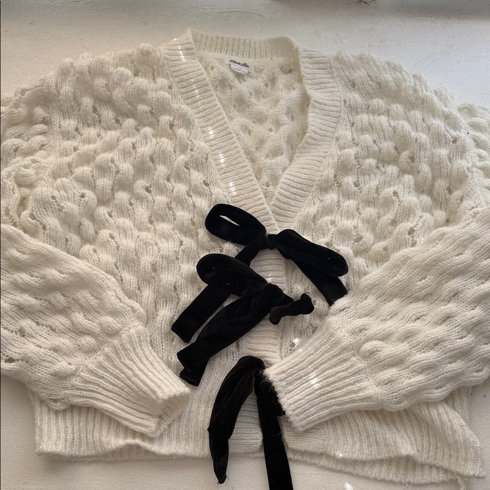 Urban Outfitters Sweater with Black Bows